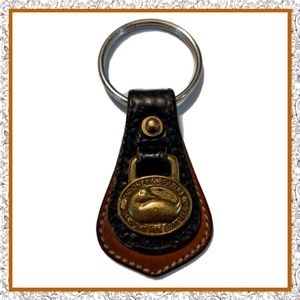 Dooney & Bourke Vintage Leather Key Chain Fob